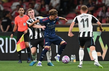 阿森纳官方:因安排休假,道曼未入选对阵毕尔巴鄂竞技的大名单